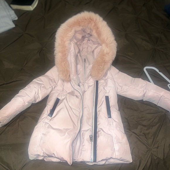Pink Mackage Coat